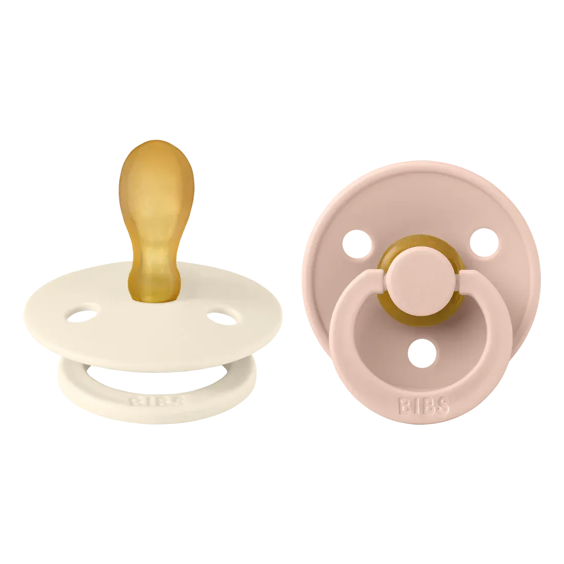BIBS Pacifier Symmetrical - Ivory/Blush
